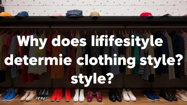 Dlaczego styl życia determinuje styl ubioru?